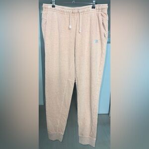 Men’s Large Nike Sweatpants Joggers Peach NWOT